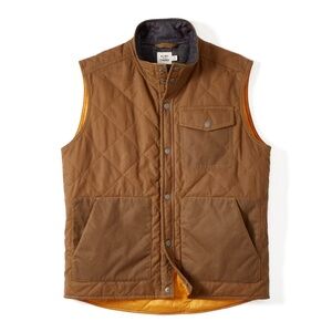 Flint and Tinder Quilted Wax Vest Medium.